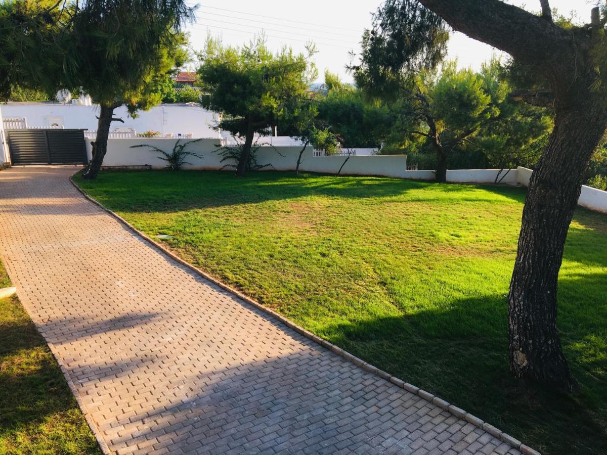 Villa Tranquility Lagonisi Exterior foto