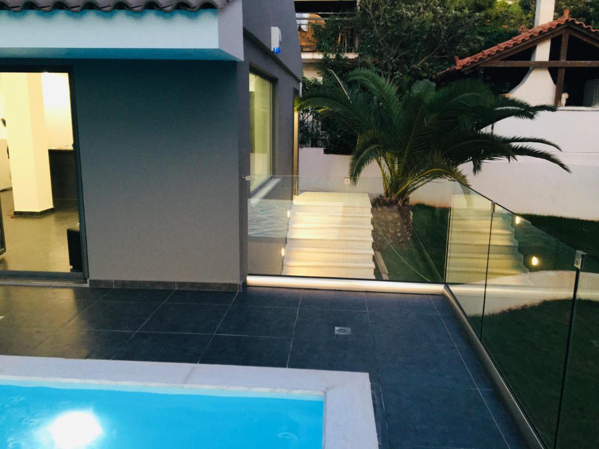 Villa Tranquility Lagonisi Exterior foto